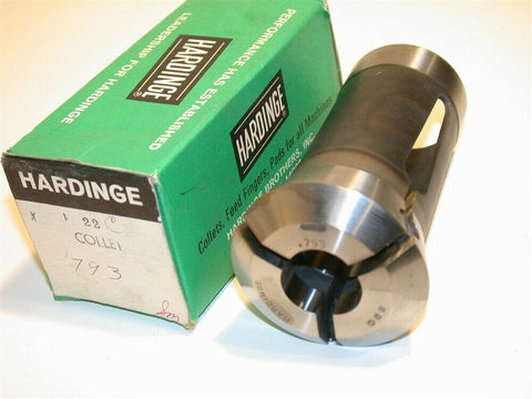 Up to 3 NEW .793" Hardinge 22C Collets Brown & Sharpe