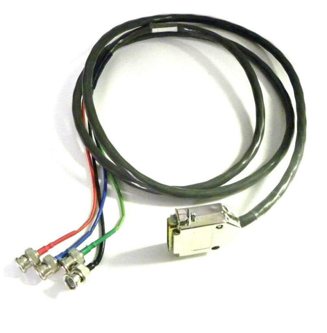 6 FOOT VIDEO CABLE 26-241-01 SU-13W3 TO BNC RGB & SYNC (2 AVAILABLE)
