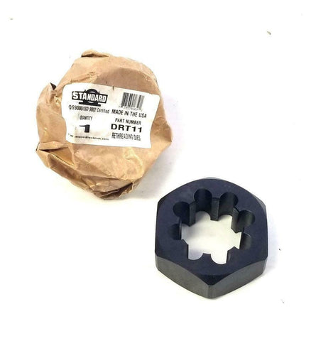 Standard DRT11 Carbon Steel Hex Right Hand Rethreading Die RTD-11