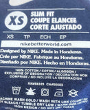 Nike Women's Denver Broncos Football 1960 Navy Short Sleeve Slim Fit Shirt XS