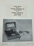 Macbeth Instruments TD-100A Quantalog Denitometer Owner's Manual
