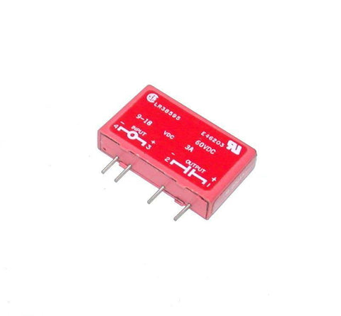 GORDOS   0DC24   SOLID STATE RELAY 9-18 VDC LOGIC  3 AMP 60 VDC