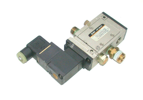 SMC SOLENOID  NVFS3120-50Z-02T  VALVE ASSEMBLY 21-26 VDC