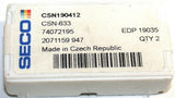 Lot of 2 New SECO Insert Shims CSN-633