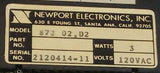 Newport  872  Panel Mount Electronic Counter 120 VAC 3 Watts