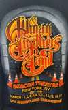 Anvil Men's The Allman Brothers Band 2013 NY Black Short Sleeve Shirt Size Large