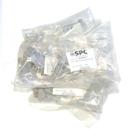 LOT OF 10 NEW SPC  PS-D501-9  9P D-SUB PLASTIC COVERS