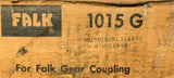 Falk 1015G10/51 Flex Gear coupling Sleeve 6" OD 6500 RPM 20790 in lb Torque
