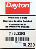 Dayton 3L220 Accessory Drive Belt 3L220G