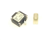 New Heinemann  Single Pole 15 Amp 250 VAC 65 VDC Circuit Breaker W/Rubber Boot