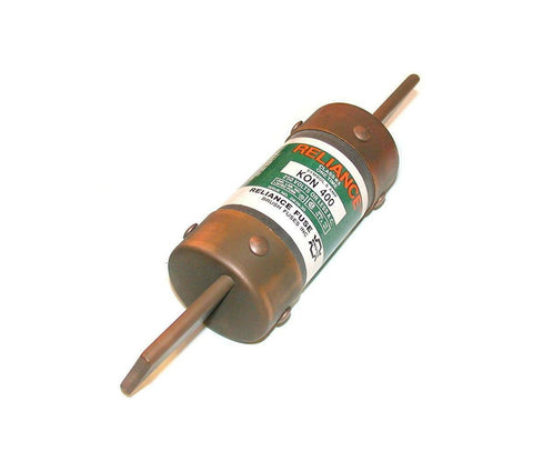 BUSSMAN RELIANCE CLASS K5 400 AMP FUSE 250 VAC MODEL KON 400