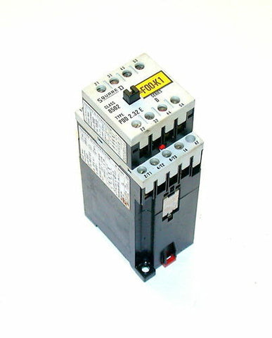 SQUARE D MOTOR STARTER RELAY 20 A MODEL 8502PDD210E    8502P2D22  (5 AVAILABLE)