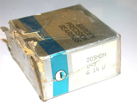 BRAND NEW IN BOX BARDEN PRECISION ANGULAR CONTACT BEARING 205HDM