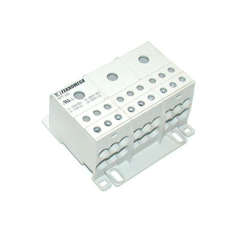 TEKNOMEGA  RPT 125  POWER DISTRIBUTION TERMINAL BLOCK 125 AMP 600 VAC