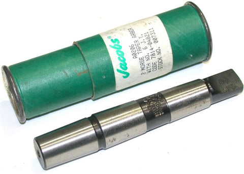 Jacobs Arbor A0206 #2 Morse Taper To #6JT Adapter 2MT/6JT New