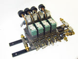 NUMATIC 4 BANK SOLENOID FLEXIBLOK ASSEMBLY WITH HARDWARE 081RS1005