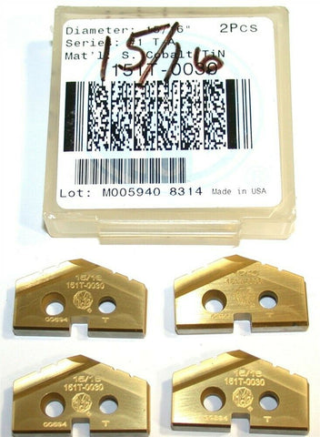 4 Allied Machine Original T-A 15/16" Carbide Spade Drilling Insert 151T-0030