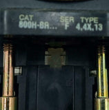 Allen-Bradley 800H-BR Push Button W/ 800T-XA2 Contact Block 600VAC