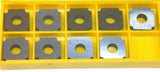 Lot of 9 New Newcomer Indexable Carbide Inserts SNMA-64IR4-N25