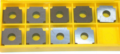 Lot of 9 New Newcomer Indexable Carbide Inserts SNMA-64IR4-N25