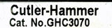 Cutler-Hammer GHC3070 3 Pole Circuit Breaker 70A 480Y/277VAC