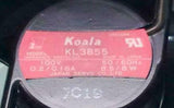 New Koala  KL3B55  AC Cooling Fan 100 VAC 0.20/0.16 Amp 8.5/8.0 Watts