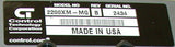 CONTROL TECHNOLOGY PLC RACK 115/230 VAC  MODEL 200XM-MG