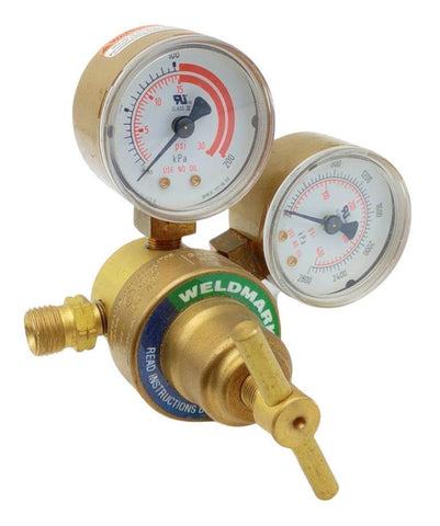 Weldmark 160 AR Compressed Acetylene Gas Regulator SA568 350 PSIG Max. Inlet