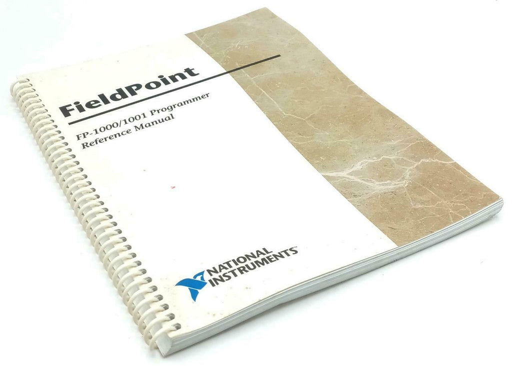 National Instruments Fieldpoint FP1000/1001 Programmer Reference Manua