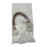 4 Pin 5.25" Male to 2x 5.25" Female PC Internal Power Lead 150mm Molex