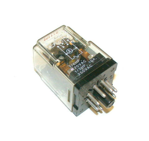 POTTER & BRUMFIELD GENERLA PURPOSE RELAY 10 AMP MODEL  KRPA11DN (6 AVAILABLE)