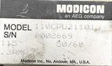 Modicon AEG 1100CPU31101 Micro CPU Controller Module 115V 50/60HZ .3A