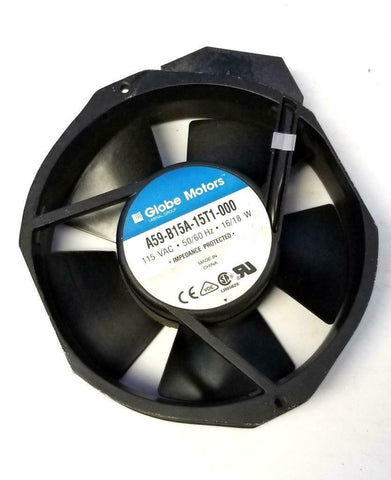 Globe Motors A59-B15A-15T1-000 Cooling Fan 115 VAC 50/60 Hz 16/18 W