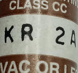 Lot of (4) Littelfuse KLKR 2A Fast Acting Fuse 2A 600V