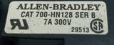 Allen-Bradley 7000-HN128 Relay Socket Base 7A 300V 14-Blade