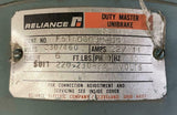Reliance Electric  P56H3441M  3-Phase AC Brakemotor 3/4 HP 230/460 VAC