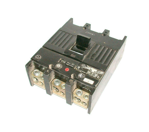 GENERAL ELECTRIC 175 AMP 3-POLE  CIRCUIT BREAKER 600 VAC  TJJ436175