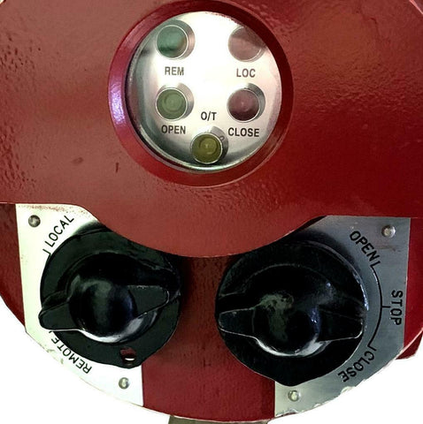 Remote Control Rcel Series Remote Control RCEL-015 Valve Actuator w/ Crane Flowseal Valve 04-1DA-