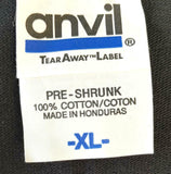 Anvil Men's Jane's Addiction Graphic Black Short Sleeve Shirt Size X-Large