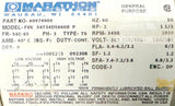 Marathon Flowserve FVK-56T34D5660B-P General Purpose Motor 60974904 P-381B
