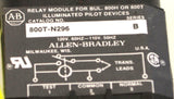 Allen Bradley 800T-N296 Series T Pilot Light Green W/ Relay Module (5 Available)