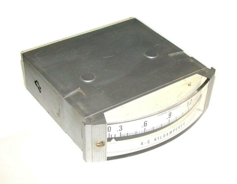 GE General Electric  50-180  AC Kiloamperes Meter  0-1.5 K  Amps RATIO 300: 1