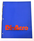 DI-ACRO 120 PRECISION METALWORKING EQUIPTMENT BROCHURE