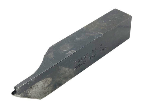 Carboloy TRAOR-85-2 Right Hand Lathe Turning Tool Holder 1 x 1-1/4" Shank 6" OAL