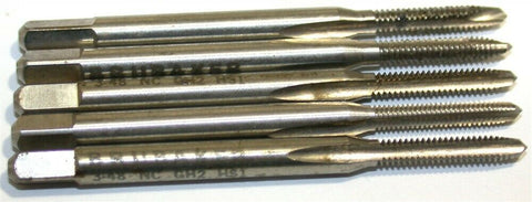 Lot of 5 New Brubaker 3-48 NF GH2 3 Flute Plug Taps