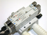 SMC 2 SOLENOID 24V STACK UP BANK ASSEMBLY SY5340-5L0U-Q