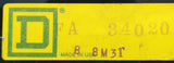Square D FA-34020 3-Pole I-Line Circuit Breaker 20A 480V 3 PH ABC Plug-In Mount