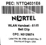 Nortel N0129574 WLAN Handset belt clip NTTQ4031E6 6140 910439 (Lot of 4)