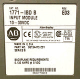 Allen Bradley AB 1771-IBD/B Input Module 10-30 VDC