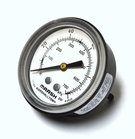 MARSH 0-100 PSI PRESSURE GAUGE 1/8" NPT